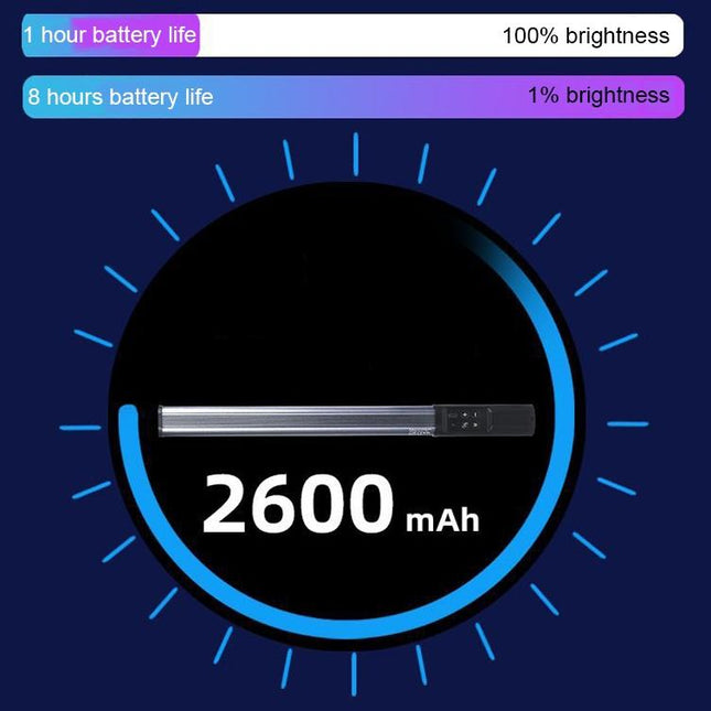 Handheld Led Fill Light For Live Photography - 39 Rgb Leds