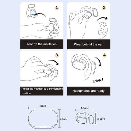 Wireless Earphones With Led Display And Noise Reduction
