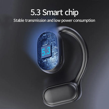 Wireless Earphones With Led Display And Noise Reduction