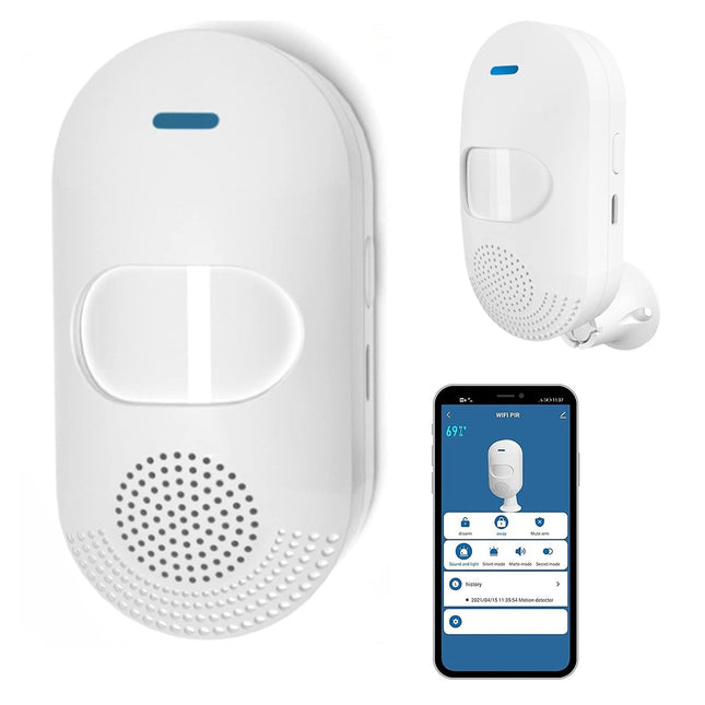 Smart Wifi Motion Sensor Alarm With Tuya App Control