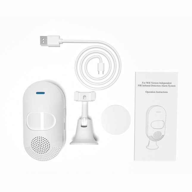 Smart Wifi Motion Sensor Alarm With Tuya App Control