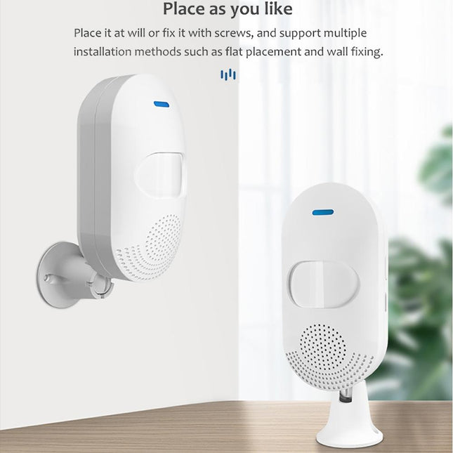 Smart Wifi Motion Sensor Alarm With Tuya App Control