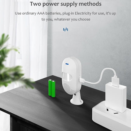 Smart Wifi Motion Sensor Alarm With Tuya App Control