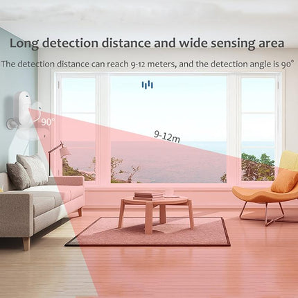 Smart Wifi Motion Sensor Alarm With Tuya App Control