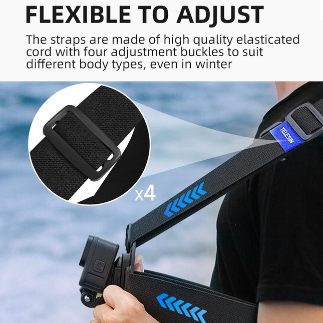 Action Camera Chest Strap Mount Belt