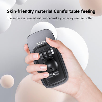 360 Degree Backpack Clip Mount For Action Camera - Rotating