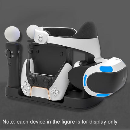 Multifunctional Ps5 / Move / Vr Charging Stand - White