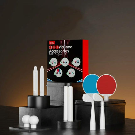 Complete 12-Piece Controller Grip Set For Meta Quest