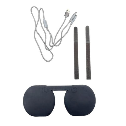 Psvr2 Type C Charging Cable And Glasses Cover Set With Tie