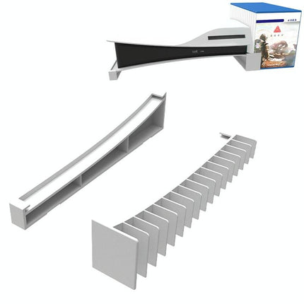 Sony Ps5 Horizontal Bracket For Optical / Digital Version - White