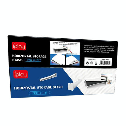 Sony Ps5 Horizontal Bracket For Optical / Digital Version - White