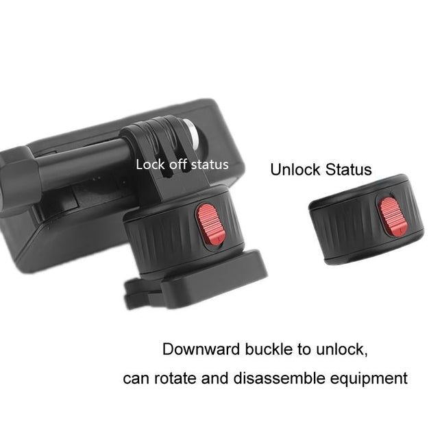 3-Piece Magnetic Gimbal Base Adapter For Gopro / Insta360 Go 3 Action Camera