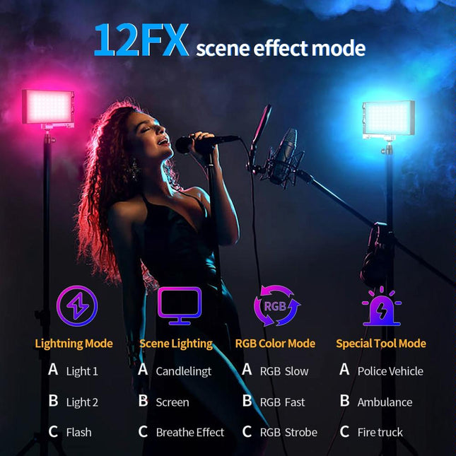 Mini Rgb Fill Light Set For Pixel G1S Camera