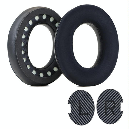 Bose Gel Ice Earmuffs - 1 Pair Black - Qc35 / Qc45 / Qc25 / Qc15 / Ae2 / Soundlink2