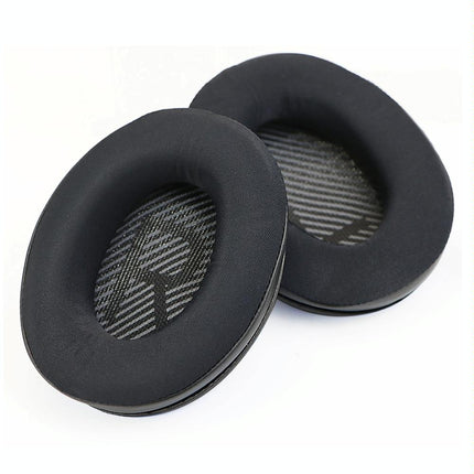 Bose Gel Ice Earmuffs - 1 Pair Black - Qc35 / Qc45 / Qc25 / Qc15 / Ae2 / Soundlink2