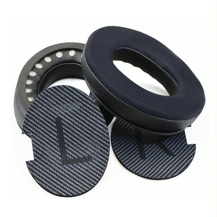 Bose Gel Ice Earmuffs - 1 Pair Black - Qc35 / Qc45 / Qc25 / Qc15 / Ae2 / Soundlink2