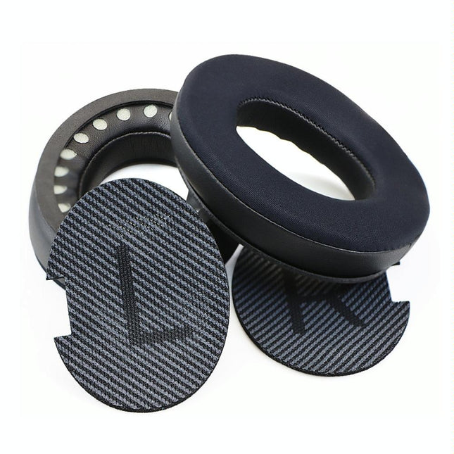 Bose Gel Ice Earmuffs - 1 Pair Black - Qc35 / Qc45 / Qc25 / Qc15 / Ae2 / Soundlink2