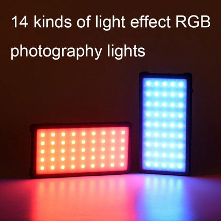 135Leds Dual Colour Temperature Pocket Fill Light - Black