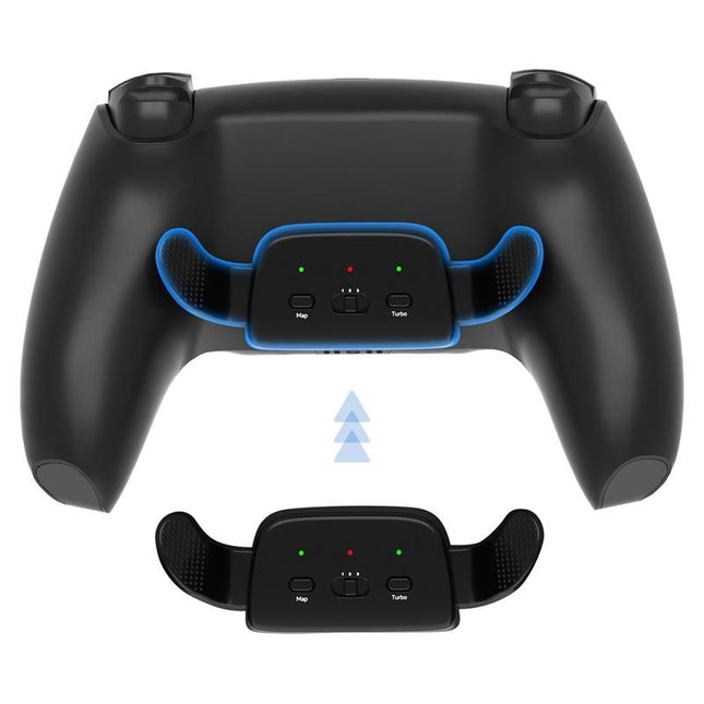 Customizable Dual Back Clip For Ps5 - White Diy Kit