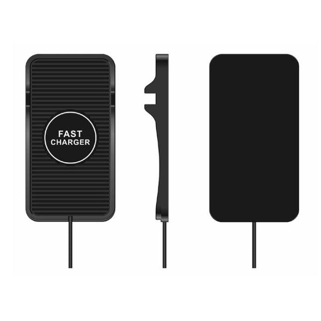 15W Wireless Car Charger For Apple & Android Phones With Type-C Interface