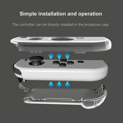 Crystal Tpu Pc Protective Case For Nintendo Switch Oled