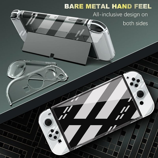 Crystal Tpu Pc Protective Case For Nintendo Switch Oled