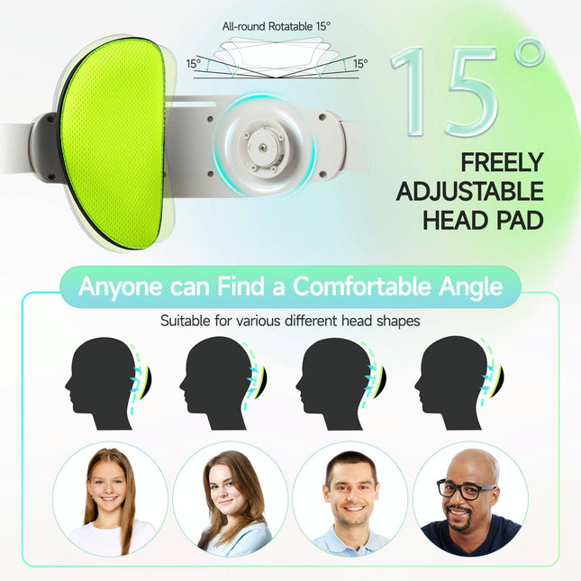 Adaptive Head Strap For Meta Quest 2 Vr With Adjustable Pads