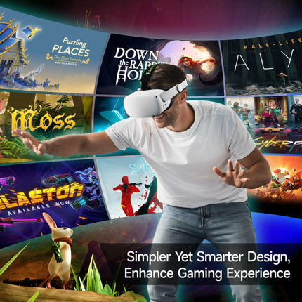 Adaptive Head Strap For Meta Quest 2 Vr With Adjustable Pads