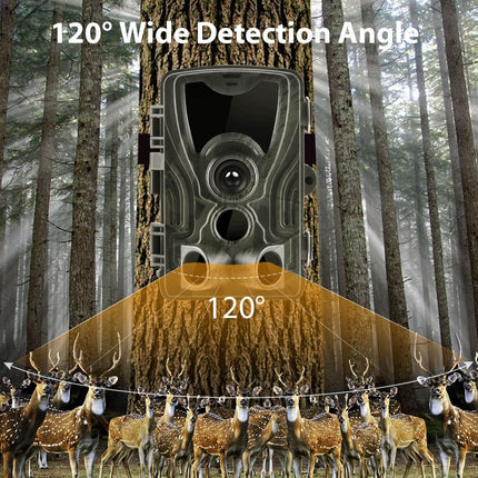Outdoor Infrared Night Vision Camera With Tracking - 2.7K