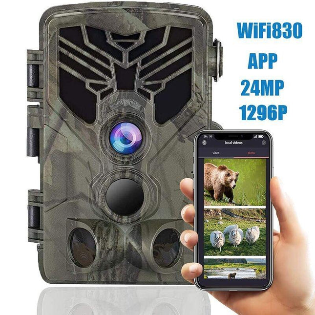 Wireless Bluetooth Control Camera With Infrared Tracking And Wifi Connectivity