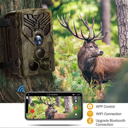 Wireless Bluetooth Control Camera With Infrared Tracking And Wifi Connectivity