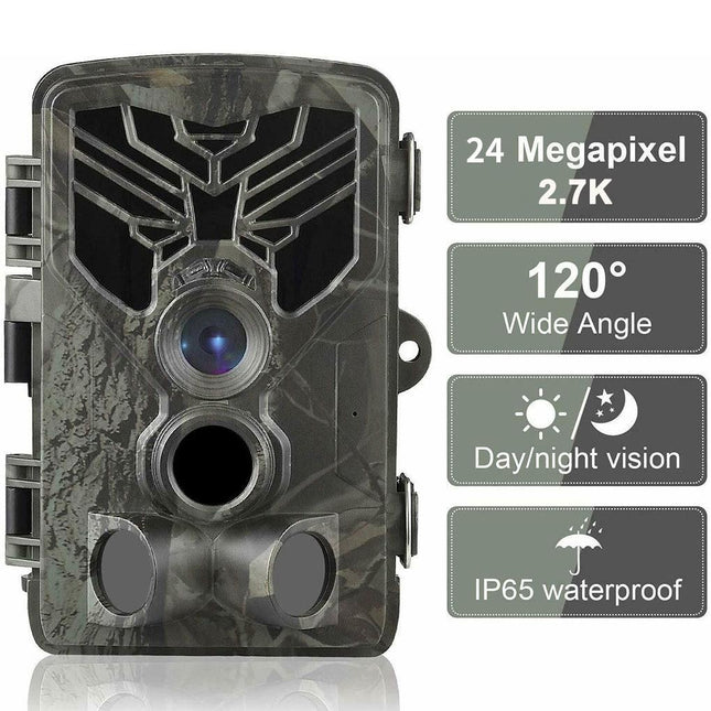 Outdoor Hunting Camera With Infrared Night Vision - 2.7K Resolution