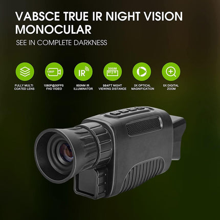 24Mp 1080P Outdoor Hd Night Vision Camera With Infrared Technology