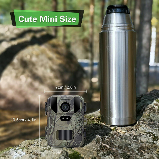 50Mp / 4K Mini Wildlife Hunting Camera With Night Vision
