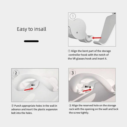 Vr Storage Bracket For Wall Mounting - Oculus Quest Pico Ps5