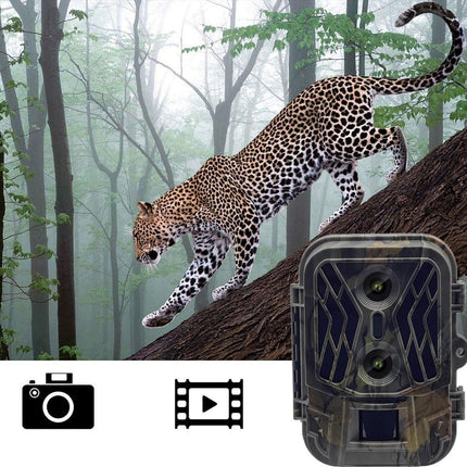 50Mp 4K Dual Lens Infrared Hunting Camera For Outdoor Rainfall And Fog