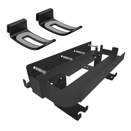 Wall-Mounted Bracket For Ps5 Console With Controller Vr Glasses And Headphone Storage - Black
