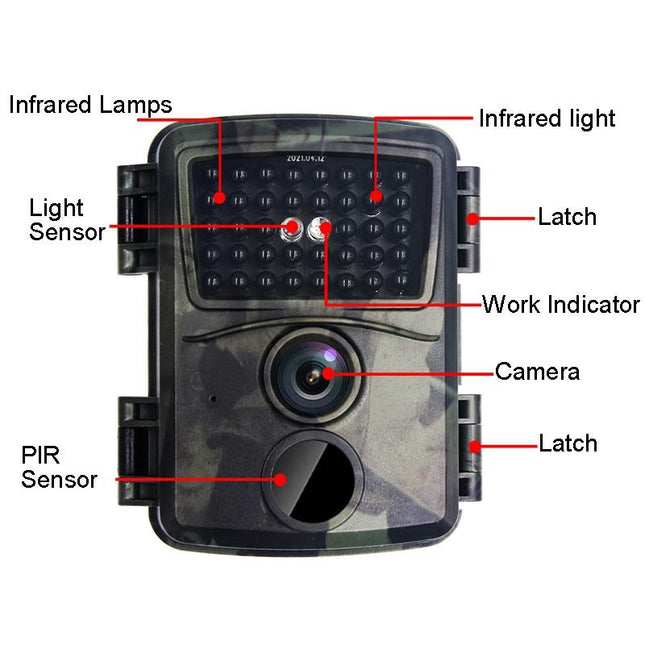 20Mp 1080P Infrared Cameras With 38 Ir Lamps For Hd Monitoring