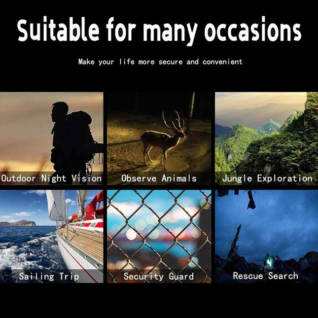 4K Infrared Dual Tube Night Vision Telescope