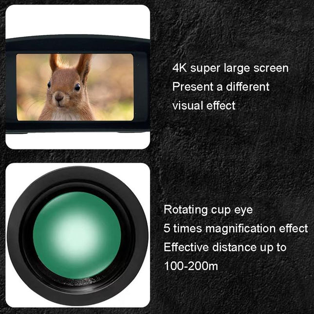 4K Infrared Dual Tube Night Vision Telescope