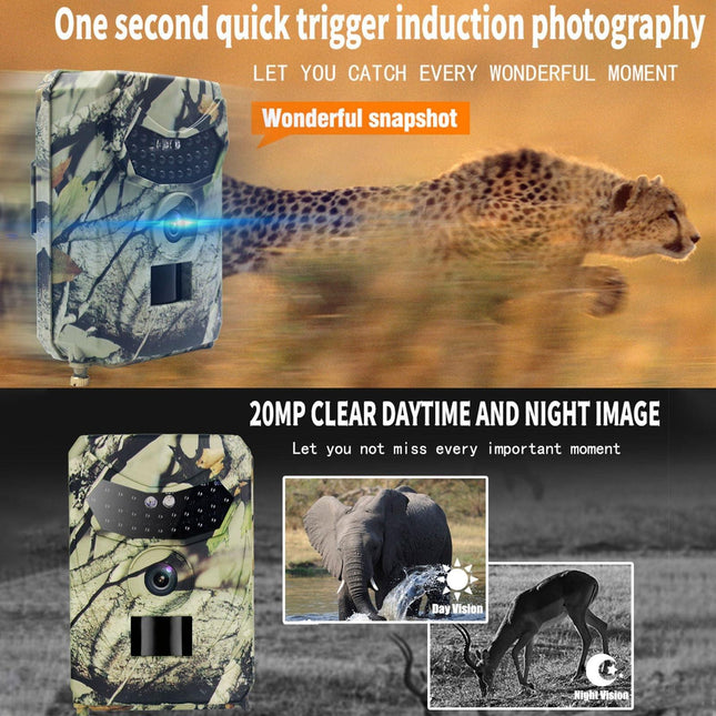 20Mp Hd 1080P Infrared Hunting Camera - Pr100