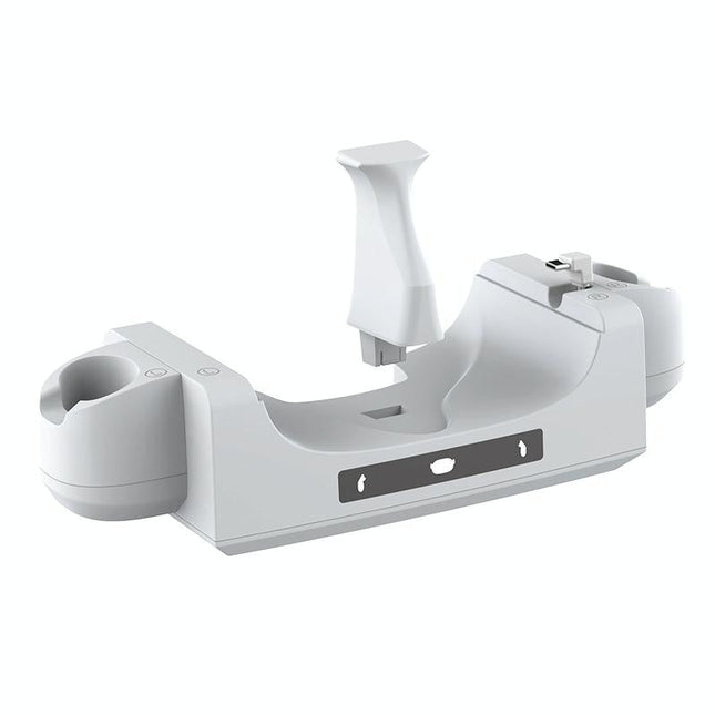 Gray Wall Mount For Meta Quest 3 Vr Helmet Charging