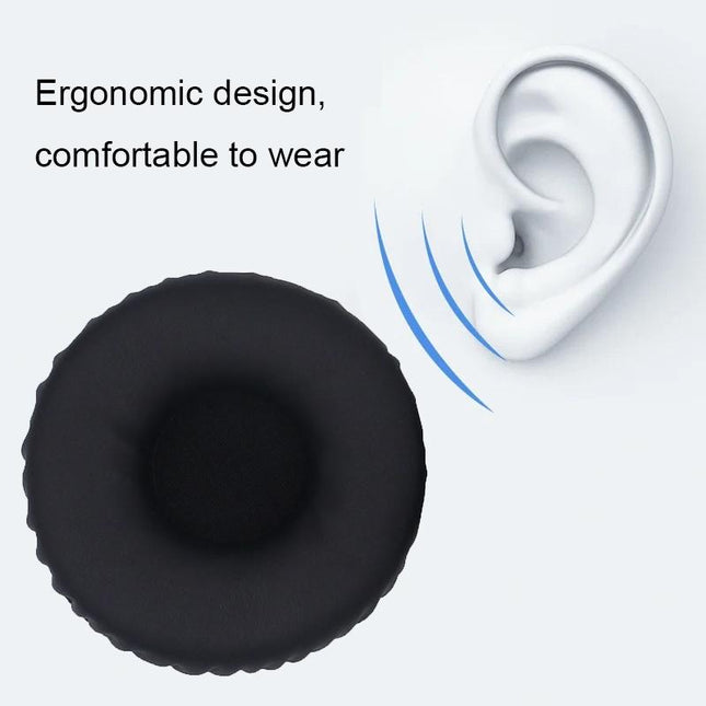 2-Pack Sony Wh-Xb700 Headphone Leather Earmuff Cover - Black