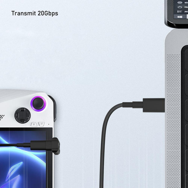 8K 60Hz 140W Usb-C Fast Charge Adapter For Asus Rog Ally / Switch