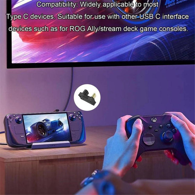 8K 60Hz 140W Usb-C Fast Charge Adapter For Asus Rog Ally / Switch