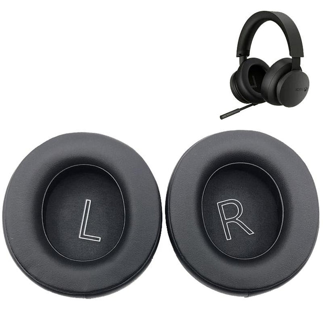 Xbox Series Headphone Leather Foam Cover - Black 1 Pair
