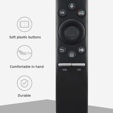 Samsung 4K Smart Tv Voice Remote Control - Black Replacement