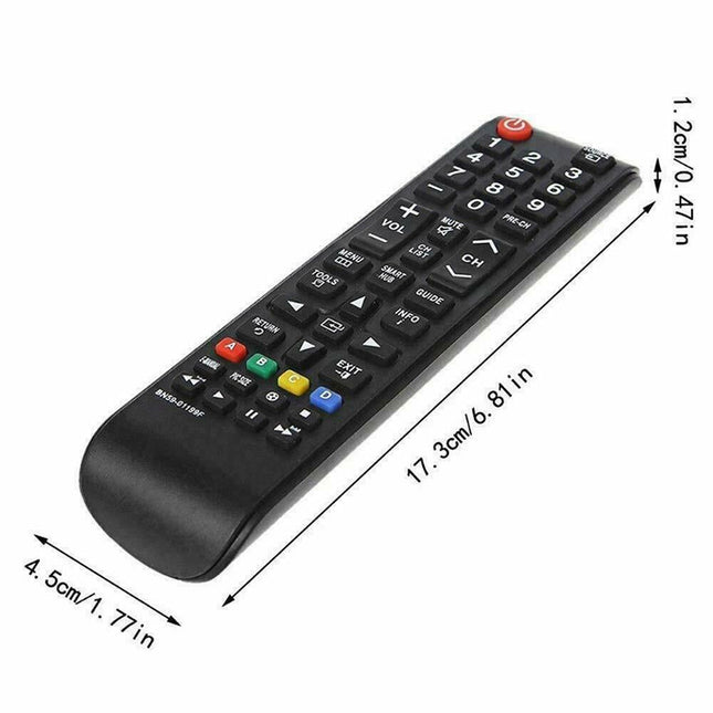 Samsung Smart Tv Remote Control - Black Replacement
