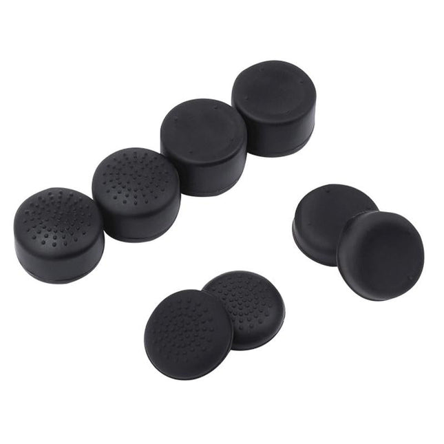 8-Piece Silicone Joystick Cap Set For Ps5 / Ps4 - Black