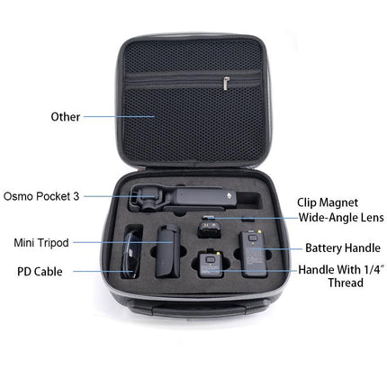 Versatile Action Camera Storage Clutch